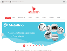 Tablet Screenshot of andorracafe.com.br
